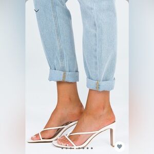 Princess Polly White Heels